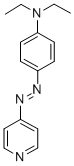structure of CAS# 89762-42-5, 4-(4-Diethylaminophenylazo)Pyridine;4-(4'-PYRIDYLAZO)-N,N-DIETHYLANILINE;4-(4-DIETHYLAMINOPHENYLAZO)PYRIDINE;Diethylaminophenylazopyridine