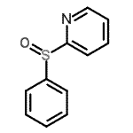 CAS#: 89818-46-2， 2-(Phenylsulfinyl)pyridine