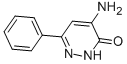 structure of CAS# 89868-06-4, 4-Amino-6-Phenyl-3(2H)-Pyridazinone;4-AMINO-6-PHENYL-3(2H)-PYRIDAZINONE;4-Amino-6-Phenyl-2H-Pyridazin-3-One
