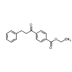structure of CAS# 898764-15-3, Ethyl 4-(3-phenylpropanoyl)benzoate;4'-carboethoxy-3-phenylpropiophenone