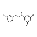 CAS#: 898767-65-2， 1-(3,5-Dichlorophenyl)-3-(3-fluorophenyl)-1-propanone