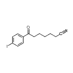 CAS 登录号：898767-88-9， 7-(4-碘苯基)-7-氧代庚烷腈