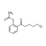 CAS#: 898786-86-2， 2-(5-Chloropentanoyl)phenyl acetate