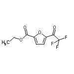 CAS#: 898787-41-2， Ethyl 5-(trifluoroacetyl)-2-furoate