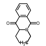 结构式 CAS# 898792-17-1, 乙基2-(环己基羰基)苯甲酸酯