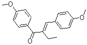 CAS#: 90-92-6， 1-(4-Methoxyphenyl)-2-[(4-Methoxyphenyl)Methylene]-1-Butanone