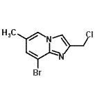 CAS#: 901124-75-2， 8-Bromo-2-(chloromethyl)-6-methylimidazo[1,2-a]pyridine