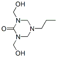 CAS#: 90228-18-5， Tetrahydro-1,3-bis(hydroxymethyl)-5-propyl-1,3,5-triazin-2(1H)-one