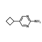 CAS#: 90253-43-3， 5-Cyclobutyl-2-pyrimidinamine