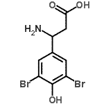 CAS#: 90326-71-9， 3-Amino-3-(3,5-dibromo-4-hydroxyphenyl)propanoic acid