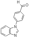结构式 CAS# 90514-72-0, 4-(1H-1,3-苯并咪唑-1-基)苯甲醛