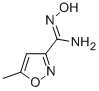 structure of CAS# 90585-88-9, N'-Hydroxy-5-Methylisoxazole-3-Carboximidamide