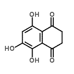CAS#: 90771-97-4， 5,6,8-Trihydroxy-2,3-dihydro-1,4-naphthalenedione