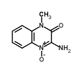CAS#: 90792-74-8， 3-Amino-1-methyl-2(1H)-quinoxalinone 4-oxide