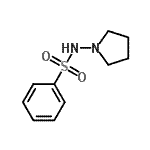CAS 登录号：90873-45-3， N-(1-吡咯烷基)苯磺酰胺