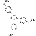CAS#: 91044-33-6， 2,4,5-Tris(4-methoxyphenyl)-4,5-dihydro-1H-imidazole