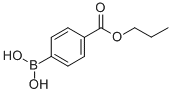 结构式 CAS# 91062-38-3, 4-硼酸基-苯甲酸 1-丙基酯