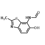 CAS#: 91192-35-7， N-(6-Hydroxy-2-methyl-1,3-benzothiazol-7-yl)formamide