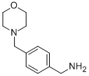 结构式 CAS# 91271-84-0, 4-(4-吗啉基甲基)-苯甲胺