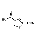 CAS#: 91319-29-8， 5-Cyano-1,2-thiazole-3-carboxylic acid