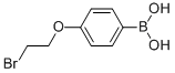 structure of CAS# 913836-06-3, B-[4-(2-Bromoethoxy)Phenyl]-Boronic Acid;4-(2-Bromoethoxy)Benzeneboronic Acid 95%;4-(2-Bromoethoxy)Benzeneboronic Acid;4-(2-BROMOETHOXY)PHENYLBORONIC ACID