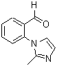 structure of CAS# 914348-86-0, 2-(2-Methyl-1H-Imidazol-1-Yl)-Benzaldehyde;2-(2-METHYLIMIDAZOL-1-YL)BENZALDEHYDE