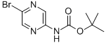 structure of CAS# 914349-79-4, (5-Bromopyrazinyl)-Carbamic Acid 1,1-Dimethylethyl Ester;(5-BROMOPYRAZINYL)CARBAMIC ACID 1,1-DIMETHYLETHYL ESTER;Carbamicacid,(5-Bromopyrazinyl)-,1,1-Dimethylethylester;(5-BROMOPYRAZIN-2-YL)CARBAMIC ACID TERT-BUTYL ESTER