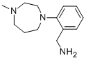 structure of CAS# 915707-56-1, 2-(Hexahydro-4-Methyl-1H-1,4-Diazepin-1-Yl)-Benzenemethanamine;2-(4-Methylperhydro-1,4-Diazepin-1-Yl)Benzylamine;2-(4-Methylhomopiperazin-1-Yl)Benzylamine 97%;2-(4-Methylhomopiperazin-1-Yl)Benzylamine