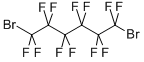structure of CAS# 918-22-9, 1,6-Dibromo-1,1,2,2,3,3,4,4,5,5,6,6-Dodecafluoro-Hexane;1,6-Dibromodecafluorohexane~Perfluoro-1,6-Dibromohexane;1,6-Dibromo-1,1,2,2,3,3,4,4,5,5,6,6-Dodecafluorohexane;1,6-Dibromoperfluorohexane 96%