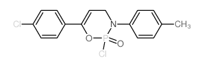 CAS#: 91920-19-3， 2-Chloro-6-(4-Chlorophenyl)-3-(4-Methylphenyl)-1-Oxa-3-Aza-2lambda5-Pho Sphacyclohex-5-Ene 2-Oxide