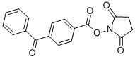 structure of CAS# 91990-88-4, 4-Benzoyl-Benzoic Acid 2,5-Dioxo-1-Pyrrolidinyl Ester;4-BENZOYLBENZOIC ACID N-HYDROXY-SUCCINIM IDE ESTER;4-Benzoylbenzoic Acid N-Hydroxy-*Succinimide Este;2,5-Pyrrolidinedione, 1-[(4-Benzoylbenzoyl)Oxy]-