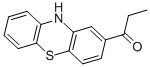 structure of CAS# 92-33-1, 3-Propionylphenothiazine;Oprea1_280721