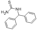 structure of CAS# 92192-94-4, N-(Diphenylmethyl)-Thiourea;Nsc118958;Zinc01708765