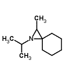 CAS#: 92244-85-4， 1-Isopropyl-2-methyl-1-azaspiro[2.5]octane