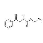 structure of CAS# 92288-93-2, Ethyl 2,4-dioxo-4-(2-pyridinyl)butanoate;Ethyl 2,4-dioxo-4-(2-pyridinyl)butanoate;ethyl 2,4-dioxo-4-(2-pyridyl)butanoate;ethyl 2,4-dioxo-4-pyridin-2-ylbutanoate