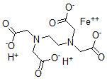 CAS 登录号：923-71-7， 乙二胺四乙酸铁络合物