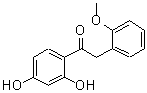 structure of CAS# 92549-46-7, 1-(2,4-Dihydroxyphenyl)-2-(2-methoxyphenyl)ethanone;1-(2,4-Dihydroxyphenyl)-2-(2-methoxyphenyl)ethan-1-one;1-(2,4-Dihydroxyphenyl)-2-(2-methoxyphenyl)-ethanone;ethanone, 1-(2,4-dihydroxyphenyl)-2-(2-methoxyphenyl)
