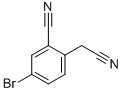 structure of CAS# 925672-89-5, 4-Bromo-2-Cyano-Benzeneacetonitrile;4-BROMO-2-CYANOBENZENEACETONITRILE