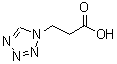 structure of CAS# 92614-86-3, 3-(1H-Tetrazol-1-yl)propanoic acid;3-(1,2,3,4-tetraazolyl)propanoic acid;3-(1H-tetraazol-1-yl)propanoic acid;3-(1H-tetrazol-1-yl)propanoic acid