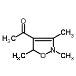 CAS#: 92807-73-3， 1-(2,3,5-Trimethyl-2,5-dihydro-1,2-oxazol-4-yl)ethanone