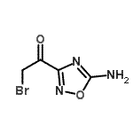 CAS#: 92845-73-3， 1-(5-Amino-1,2,4-oxadiazol-3-yl)-2-bromoethanone