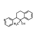 CAS 登录号：93008-02-7， 1-甲基-2-(3-吡啶基)-1,2,3,4-四氢-1-萘酚