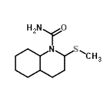 CAS#: 93227-86-2， 2-(Methylsulfanyl)octahydro-1(2H)-quinolinecarboxamide