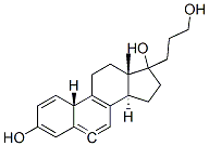 CAS#: 93239-10-2， 17-(3'-Hydroxypropyl)-1,3,5,6,8(9)-Estrapentaene-3,17-Diol