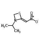 CAS#: 93243-23-3， (2Z)-3-Isopropyl-2-(nitromethylene)-1,3-thiazetidine