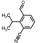 CAS#: 93340-22-8， 3-Formyl-2-isopropylbenzonitrile
