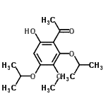 CAS#: 93344-50-4， 1-(6-hydroxy-2,4-diisopropoxy-3-methoxy-phenyl)ethanone