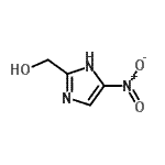 structure of CAS# 934-63-4, (4-Nitro-1H-imidazol-2-yl)methanol;(4-nitro-1H-imidazol-2-yl)methanol;1H-Imidazole-2-methanol, 4-nitro-