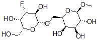 CAS 登录号：93426-89-2， 甲基 O-(3-脱氧-3-氟吡喃半乳糖基)(1-6)吡喃半乳糖苷