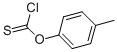 structure of CAS# 937-63-3, Carbonochloridothioicacid O-(4-Methylphenyl) Ester;Chloromethanethioic Acid O-(4-Methylphenyl) Ester;St5407373;Zinc00395624